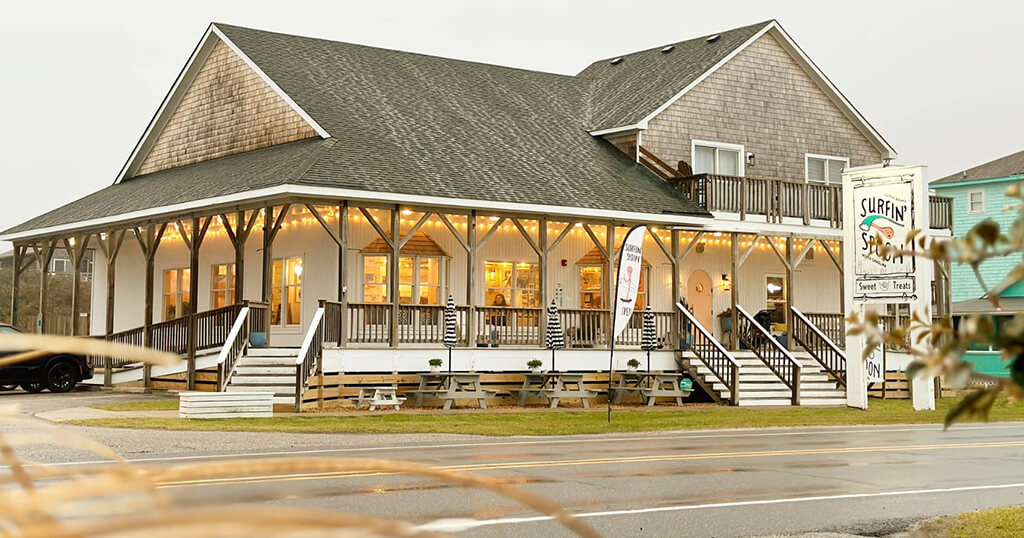 Outer Banks frozen yogurt shop