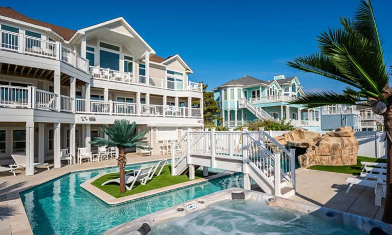 Private Pool Rental Home OBX