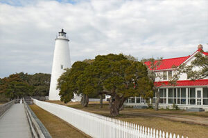 Ocracoke Lighthouse in Ocracoke, NC